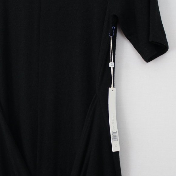 Caslon Black Dress w/ Ruched Tie Dress - Picture 6 of 15